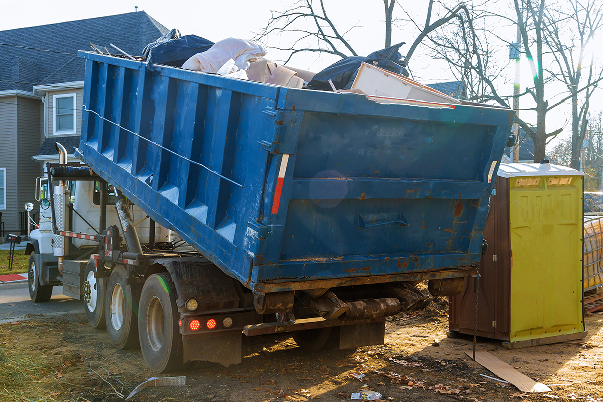 Newark WRS Dumpster